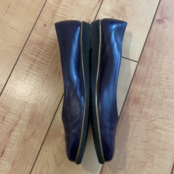 Salvatore Ferragamo Flats Eggplant Color Size 9.5 - Picture 8 of 11